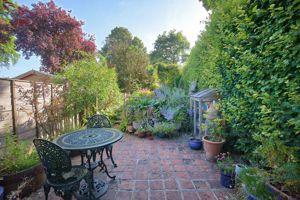 Courtyard Area of Garden- click for photo gallery